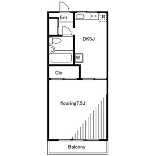 東京都板橋区常盤台３丁目 賃貸マンション 1DK