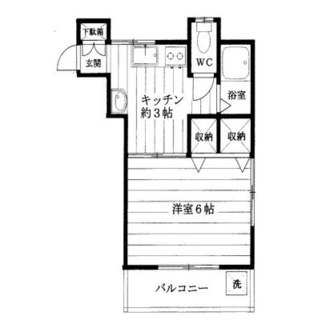 東京都練馬区平和台１丁目 賃貸アパート 1K