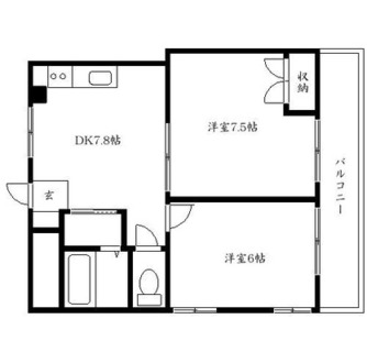 東京都豊島区西巣鴨４丁目 賃貸マンション 2DK