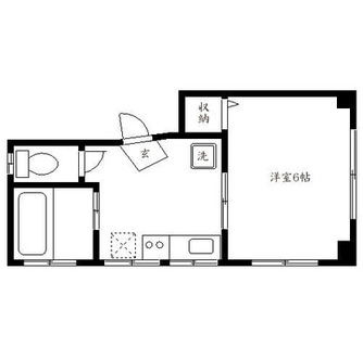 東京都豊島区池袋本町２丁目 賃貸アパート 1K