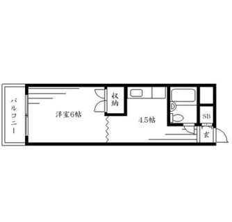 東京都北区滝野川７丁目 賃貸マンション 1DK