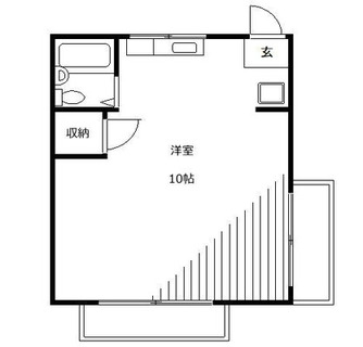 東京都練馬区旭丘１丁目 賃貸アパート 1R