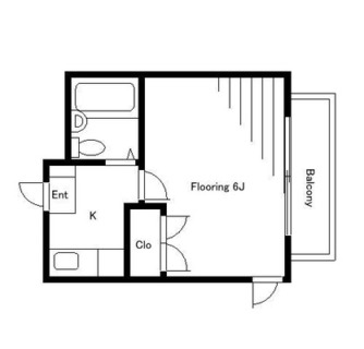 東京都中野区江原町１丁目 賃貸マンション 1K