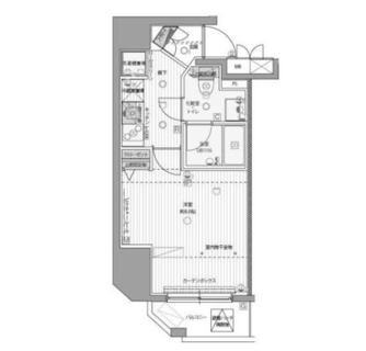 東京都台東区松が谷２丁目 賃貸マンション 1K