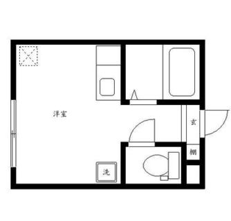 東京都北区滝野川２丁目 賃貸アパート 1R