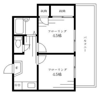 東京都練馬区豊玉上１丁目 賃貸マンション 2K