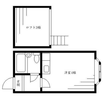 東京都北区滝野川３丁目 賃貸アパート 1R