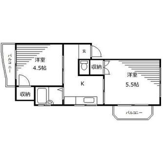 東京都板橋区小豆沢４丁目 賃貸マンション 2K