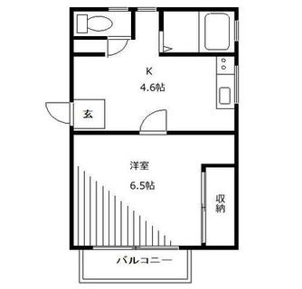東京都板橋区常盤台３丁目 賃貸アパート 1K