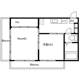 東京都板橋区大山東町 賃貸マンション 2K