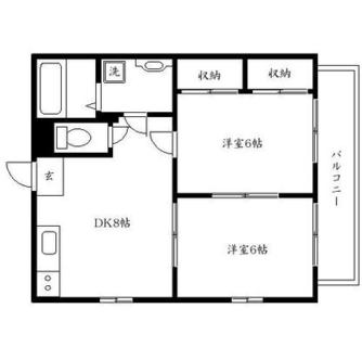 東京都中野区沼袋４丁目 賃貸マンション 2DK