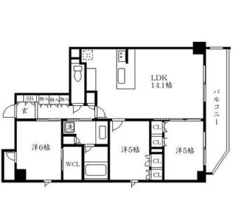 東京都荒川区町屋７丁目 賃貸マンション 3LDK