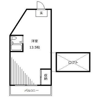 東京都練馬区錦１丁目 賃貸アパート 1R