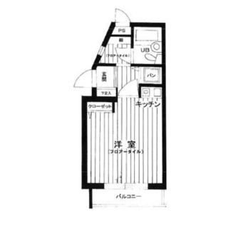 東京都板橋区若木２丁目 賃貸マンション 1R