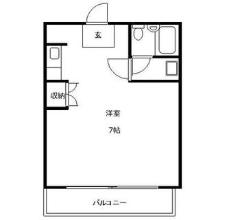 東京都板橋区成増１丁目 賃貸マンション 1R