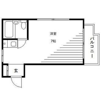 東京都豊島区千川２丁目 賃貸アパート 1R