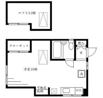東京都文京区本駒込２丁目 賃貸アパート 1R
