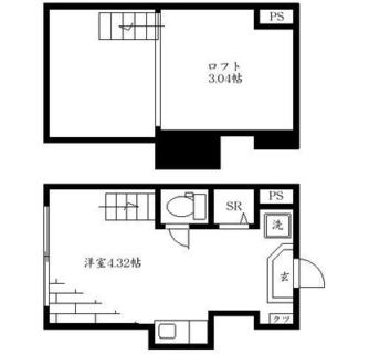 東京都豊島区上池袋１丁目 賃貸アパート 1R