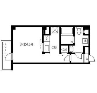 東京都板橋区板橋１丁目 賃貸マンション 1R