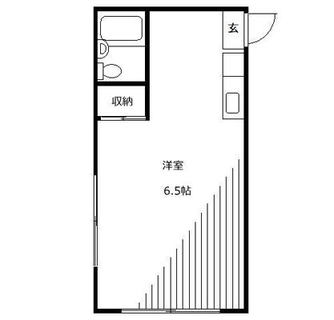 東京都北区田端６丁目 賃貸アパート 1R