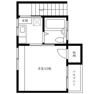 東京都豊島区南長崎１丁目 賃貸アパート 1K