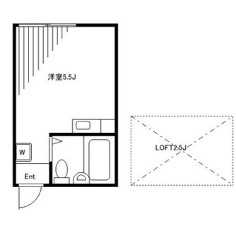 東京都中野区江原３丁目 賃貸アパート 1R