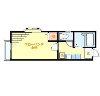 東京都新宿区上落合３丁目 賃貸アパート 1K