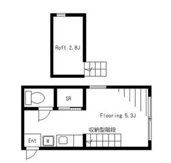 東京都足立区日ノ出町 賃貸アパート 1R