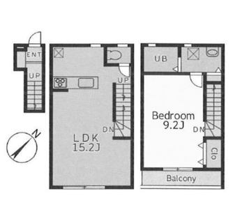 東京都中野区東中野４丁目 賃貸マンション 1LDK