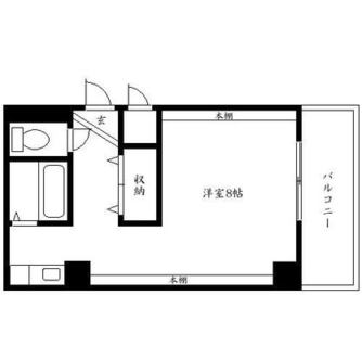 東京都港区西麻布２丁目 賃貸マンション 1R
