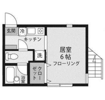 東京都杉並区和田３丁目 賃貸アパート 1K