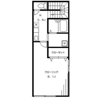 東京都北区中十条１丁目 賃貸アパート 1R