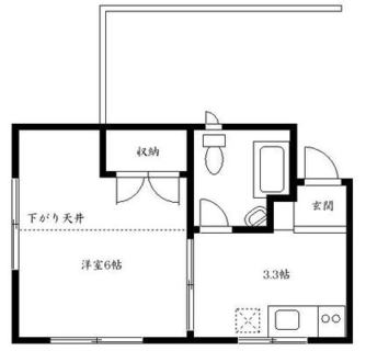 東京都新宿区下落合４丁目 賃貸マンション 1K