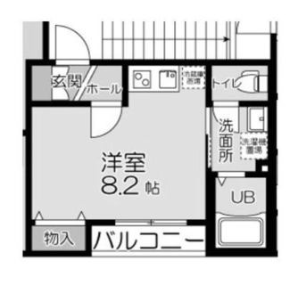 東京都目黒区下目黒５丁目 賃貸マンション 1R