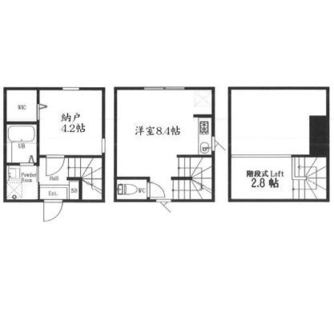 東京都品川区北品川５丁目 賃貸アパート 1SR