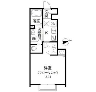 東京都世田谷区若林２丁目 賃貸アパート 1K