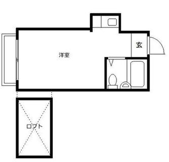 東京都北区西ヶ原２丁目 賃貸アパート 1R