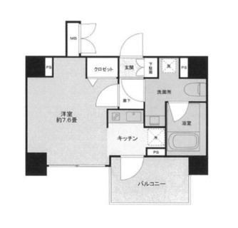 東京都品川区北品川５丁目 賃貸マンション 1K
