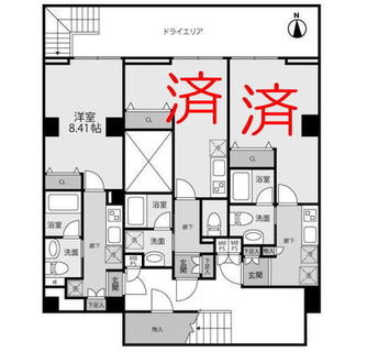 東京都新宿区上落合１丁目 賃貸マンション 1K