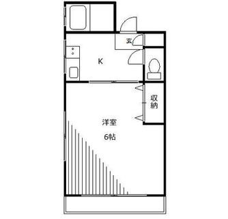 東京都練馬区旭町２丁目 賃貸アパート 1K