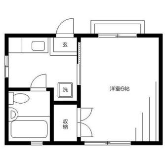 東京都北区岸町２丁目 賃貸アパート 1K