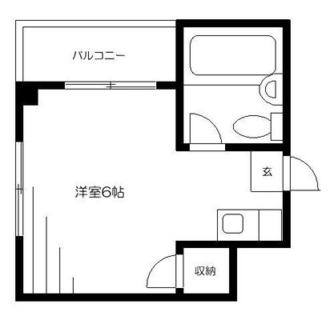 東京都北区豊島２丁目 賃貸マンション 1R