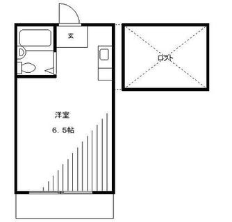 東京都中野区松が丘１丁目 賃貸アパート 1R