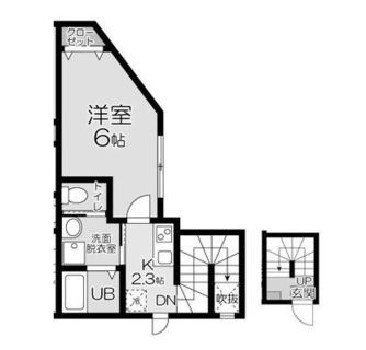 東京都足立区西綾瀬２丁目 賃貸アパート 1K