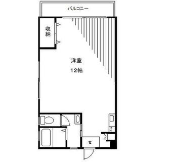 東京都板橋区板橋３丁目 賃貸マンション 1R