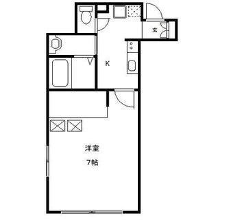 東京都板橋区板橋２丁目 賃貸マンション 1K