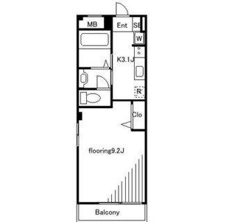 東京都板橋区中板橋 賃貸マンション 1K