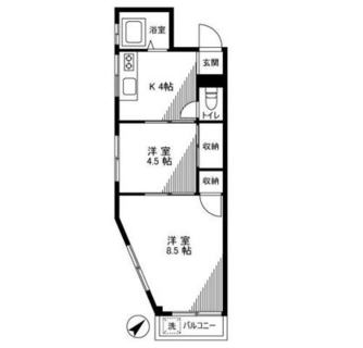 東京都北区志茂２丁目 賃貸マンション 2K
