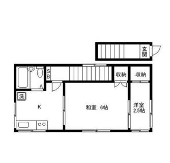 東京都北区上十条２丁目 賃貸アパート 2K