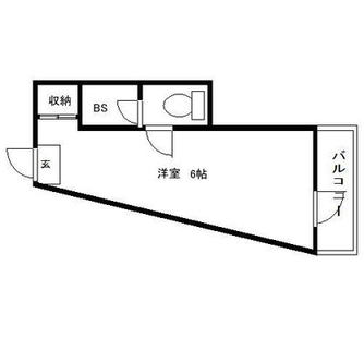 東京都北区田端新町２丁目 賃貸アパート 1R